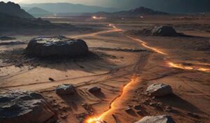 Is Mars Red Due to a Planet Wide Nuclear Reaction?